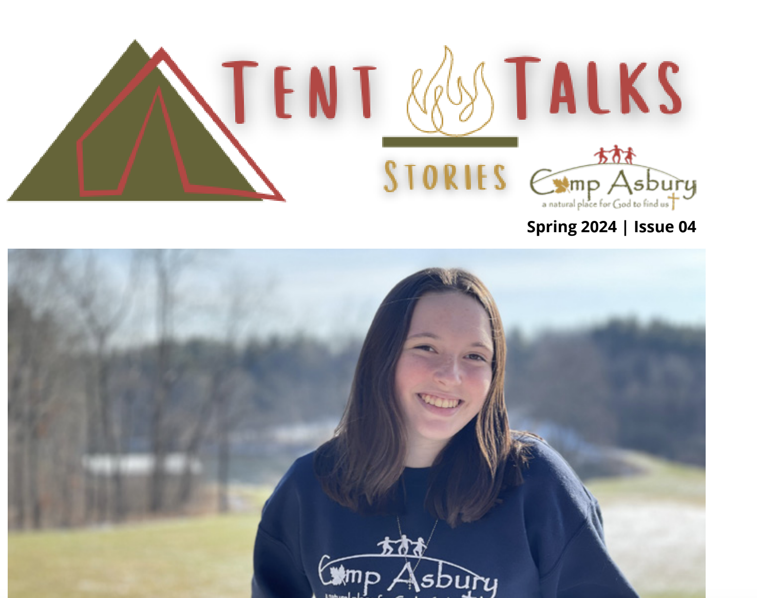 Tent Talks newsletter from Camp Asbury